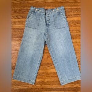 Talbots Light Blue Cropped Jeans